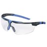 i-3 Occhiali di protezione incl. Protezione raggi UV Blu, Nero EN 166, EN 170 DIN 166, DIN 170