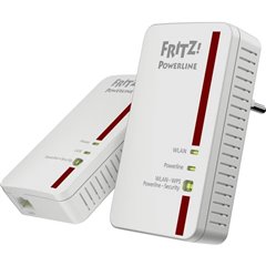 FRITZ!Powerline 1240E WLAN Set Powerline WLAN Starter Kit 1200 MBit/s
