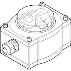 Box sensore SRAP-M-CA1-GR270-1-A-TP20-EX2
