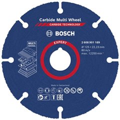 EXPERT Carbide Multi Wheel Disco di taglio dritto 125 mm 1 pz.