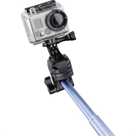 Handstativ Asta per selfie 8 cm 1/4 pollice Blu incl. Cinturino da polso