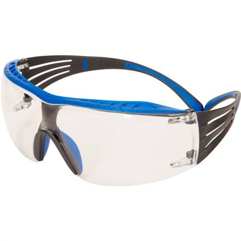 SecureFit Occhiali di protezione antiappannante Blu, Grigio