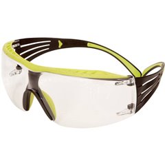 SecureFit Occhiali di protezione antiappannante Verde, Nero