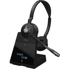 Engage 75 Stereo Telefono Cuffie On Ear Bluetooth, DECT Stereo Nero Eliminazione del rumore Muto