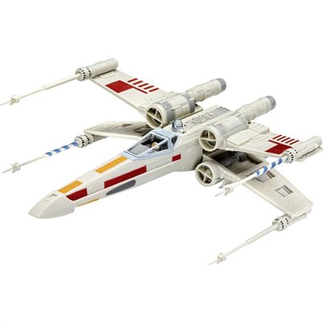 Modello fantascienza in kit da costruire Star Wars X-wing Fighter 1:57