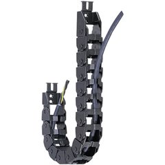 Easy Chain® E-Kette® E08 Catena portacavi connessione speciale perno foro, classificazione UL94-V2