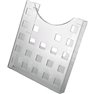 Prospekthalter the grid Porta depliant Trasparente DIN A4 Numero scomparti 1 1 pz. (L x A x P) 239 x 262