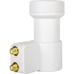 HD-Profi LNB Twin Numero utenti: 2 Diametro: 40 mm connettore placcato oro, Protezione agli agenti atmosferici 