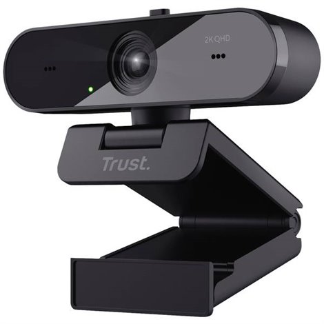 TW-250 QHD Webcam 2560 x 1440 Pixel Con piedistallo, Morsetto di supporto