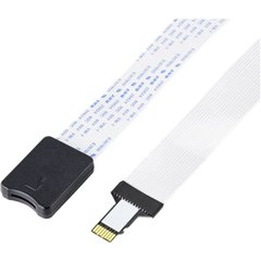 Kit cavi Raspberry Pi, Banana Pi, Asus, Rock Pi [1x Connettore microSD - 1x Slot scheda microSD] 0.5 m