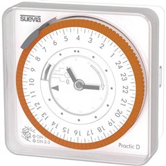 Practic D Timer di superficie analogico 230 V/AC 3680 W
