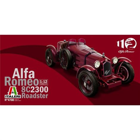 Automodello in kit da costruire Alfa Romeo 8C/2300 1931-33 1:12