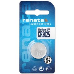 Batteria a bottone CR 2025 3 V 1 pz. 165 mAh Litio CR2025