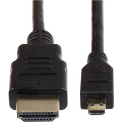 K-1481 Cavo HDMI Raspberry Pi [1x Spina HDMI - 1x Spina HDMI Micro D] 3.00 m Nero