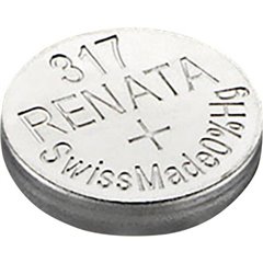 Batteria a bottone 317 1.55 V 1 pz. 10.5 mAh Ossido dargento SR62
