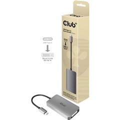 USB-C® / DVI Adattatore [1x spina USB-C® - 1x Presa DVI 24+5 poli] Alluminio