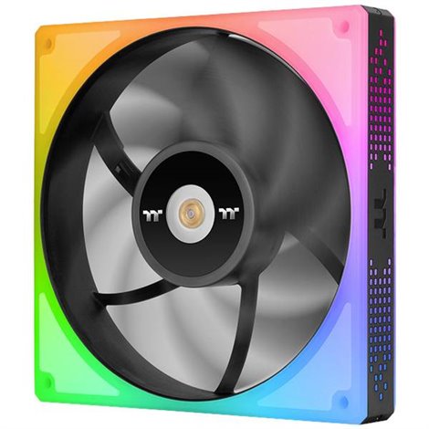 Ventola per PC case Trasparente, RGB (L x A x P) 140 x 140 x 25 mm incl. comando
