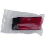 693-330-Bag Nastro a strappo con fibbia Lato morbido e lato rigido (L x L) 400 mm x 20 mm Rosso/Nero 2