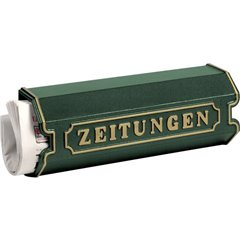 Burg-Wächter Tubo porta giornali Alluminio pressofuso Verde