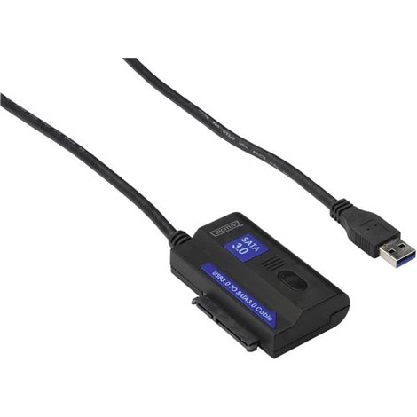 Dischi rigidi/SSD Adattatore [1x Spina A USB 3.2 Gen 1 (USB 3.0) - 1x Presa combinata SATA 7+15 poli]