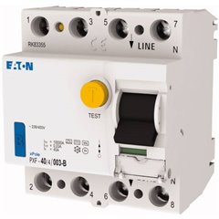 PXF-40/4/003-B Interruttore differenziale universale sensibile alla corrente B 4 poli 40 A 0.03 A 230 V,