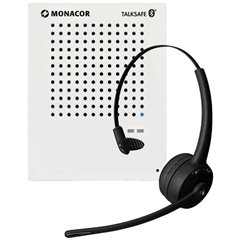 Intercomunicante Cablato, Bluetooth® Bianco, Nero