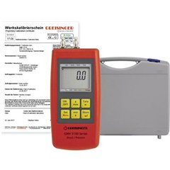 GMH3161-12-WPD5 Manometro Calibrato (ISO) Pressione dellaria, Gas non aggressivi, Gas corrosivi 0 - 1.3 bar