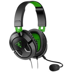 Recon 50X Gaming Cuffie Over Ear via cavo Stereo Nero/Verde regolazione del volume, Muto
