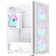 X3 Mesh Midi-Tower PC Case da gioco Bianco