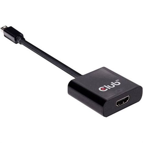Mini-DisplayPort Adattatore [1x Spina Mini DisplayPort - 1x Presa HDMI] Nero