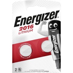 Batteria a bottone CR 2016 3 V 2 pz. 90 mAh Litio CR2016