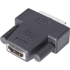 HDMI / DVI Adattatore [1x Presa HDMI - 1x Spina DVI 24+1 poli] Nero