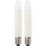 Lampadina di ricambio LED 2 pz. E10 8 - 55 V Bianco caldo