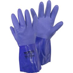 660 Gr. XL Tessuto di cotone, PVC Guanto di protezione per prodotti chimici Taglia (Guanti): 10, XL EN 