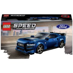 LEGO® SPEED CHAMPIONS Auto sportiva Ford Mustang Dark Cavallo