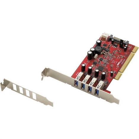 Scheda controller USB 3.0 4 Porte PCI