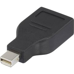DisplayPort Adattatore [1x Spina Mini DisplayPort - 1x Presa DisplayPort] Nero contatti connettore