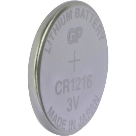 Batteria a bottone CR 1216 3 V 1 pz. Litio GPCR1216