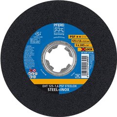 PSF STEELOX Disco di taglio dritto 125 mm 25 pz. Acciaio inox, Acciaio