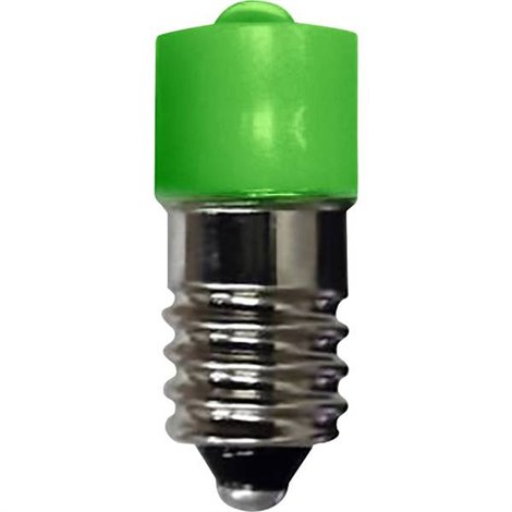 Luce di segnalazione a LED Verde 12 V/DC, 12 V/AC 1 pz.