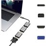 USB-C® / Mini-DisplayPort / HDMI / VGA Adattatore [1x spina USB-C® - 1x Presa Mini DisplayPort, Presa