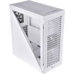 Divider 500 TG Air Snow Midi-Tower PC Case Bianco 2 ventole pre-montate, finestra laterale, filtro per la