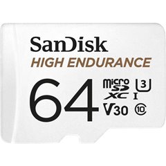 High Endurance Monitoring Scheda miniSDXC 64 GB Class 10, UHS-I, UHS-Class 3, v30 Video Speed Class incl.