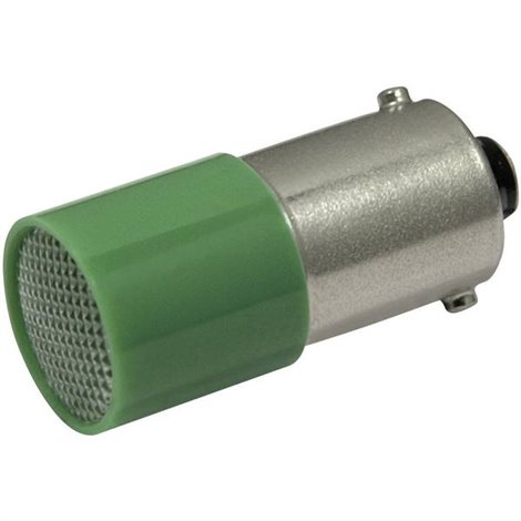 Luce di segnalazione a LED Verde BA9s 110 V/DC, 110 V/AC 1.6 lm