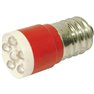 Luce di segnalazione a LED Rosso E14 24 V/DC, 24 V/AC 1260 mcd
