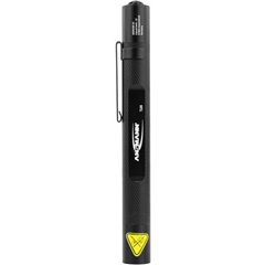 Future T120 Lampada a forma di penna Penlight a batteria LED (monocolore) 115 mm Nero