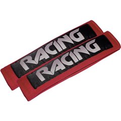 Racing red Imbottitura copri cintura di sicurezza 22 mm x 7 cm x 3 cm
