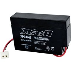 XP0.812AMP Batteria al piombo 12 V 0.8 Ah Piombo-AGM (L x A x P) 96 x 62 x 25 mm Presa AMP Esente da