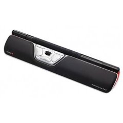 RollerMouse Red Mouse ergonomico USB Nero, Argento 7 Tasti 2800 dpi Ergonomico, Appoggio, Rotella di
