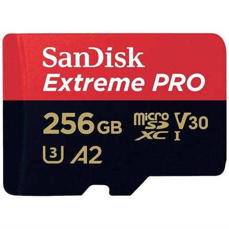 Extreme PRO Scheda microSDXC 256 GB Class 10 UHS-I antiurto, impermeabile